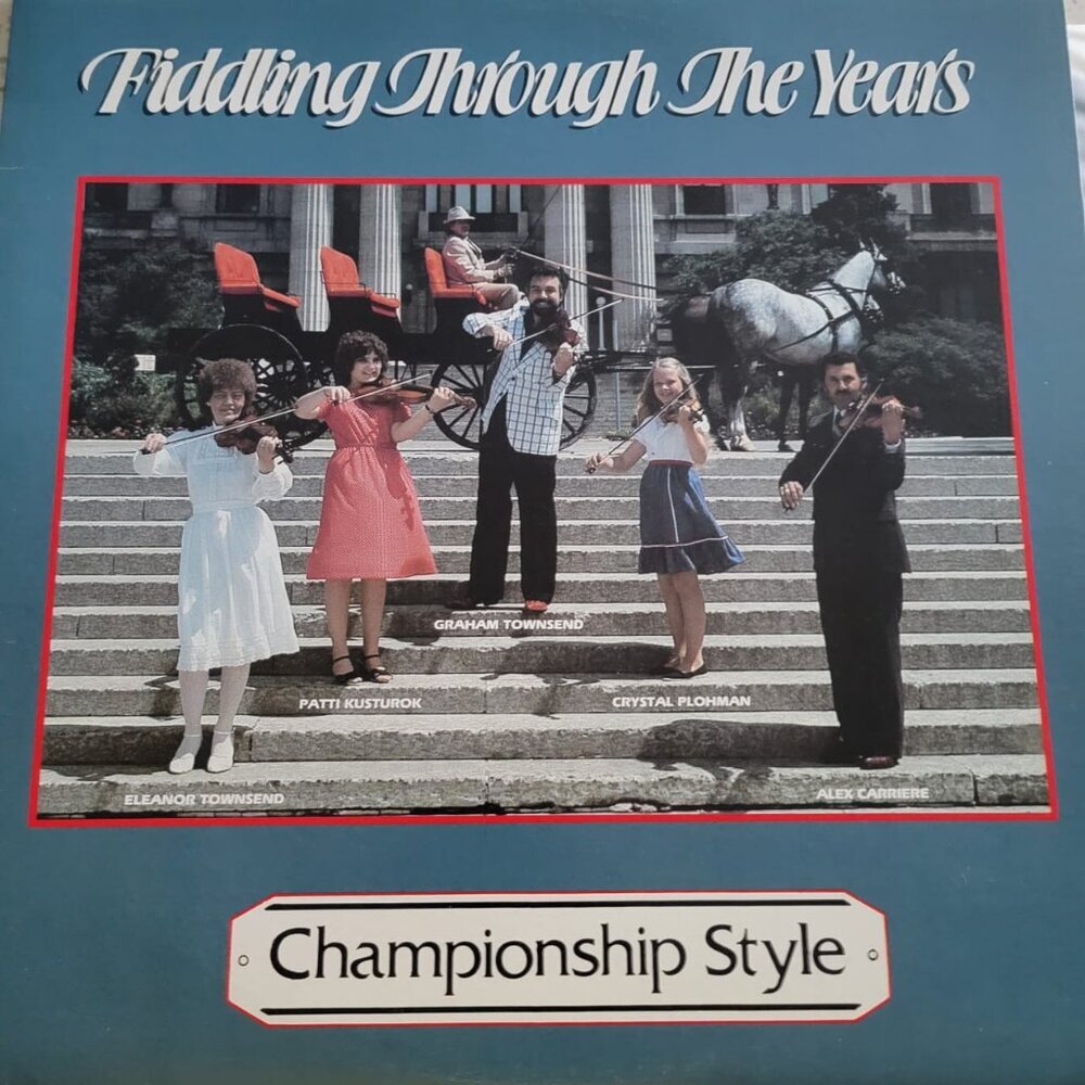 Various Artists. Fiddling Through The Years. Vintage Vinyl Record